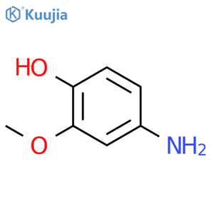 4-Amino-2-methoxyphenol structure