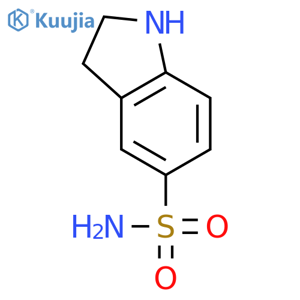 2,3-dihydro-1H-indole-5-sulfonamide structure