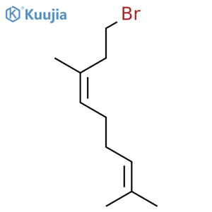 2,6-Nonadiene, 9-bromo-2,7-dimethyl-, (6E)- structure