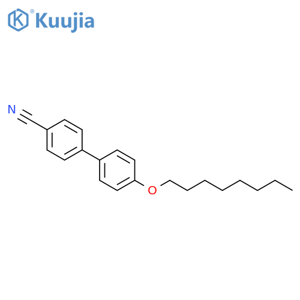 4'-(Octyloxy)-4-biphenylcarbonitrile structure