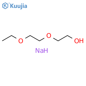 Ethanol, 2-(2-ethoxyethoxy)-, sodium salt (1:1) structure