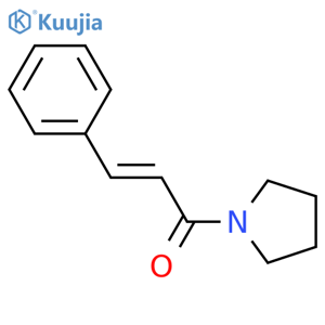 1-Cinnamoylpyrrolidine structure