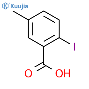 2-Iodo-5-methylbenzoic acid structure