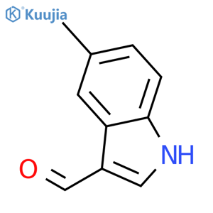 5-methyl-1H-indole-3-carbaldehyde structure