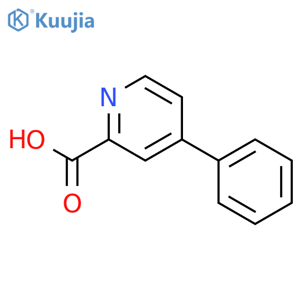 4-Phenyl-2-pyridinecarboxylic Acid structure