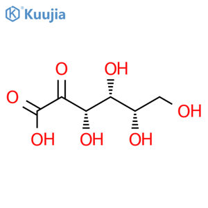 2-Keto-L-gulonic Acid structure