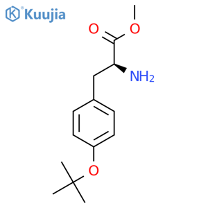 L-Tyrosine, O-(1,1-dimethylethyl)-, methyl ester structure