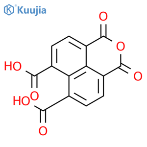 1,4,5,8-Naphthalenetetracarboxylic acid 1,8-monoanhydride structure