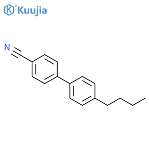 4'-Butyl-1,1'-biphenyl-4-carbonitrile structure