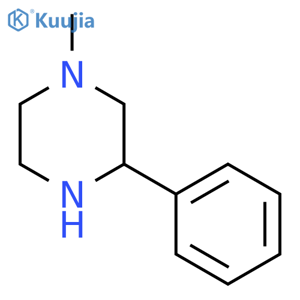 1-Methyl-3-phenylpiperazine structure