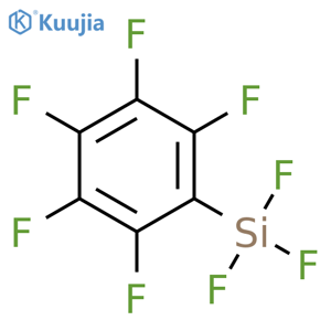 Silane, trifluoro(pentafluorophenyl)- structure