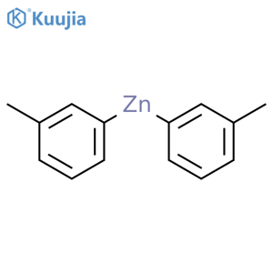 ZINC, BIS(3-METHYLPHENYL)- structure