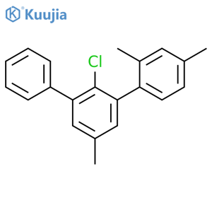 1,1':3',1''-Terphenyl, 2'-chloro-2,4,5'-trimethyl- structure