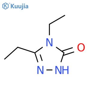 4,5-Diethyl-2,4-dihydro-1,2,4-triazol-3-one structure