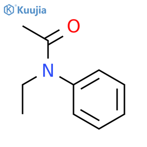 Acetamide,N-ethyl-N-phenyl- structure