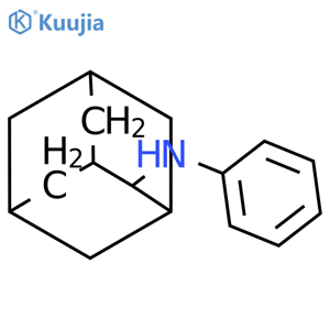 N-phenyltricyclo[3.3.1.1~3,7~]decan-2-amine structure