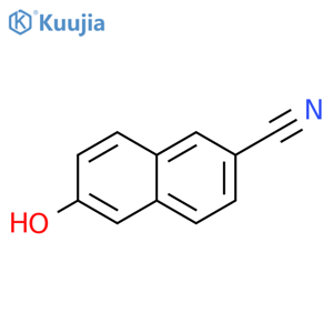 6-Cyano-2-naphthol structure