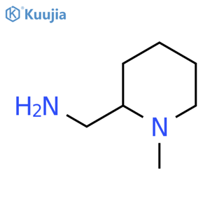 (1-Methylpiperidin-2-yl)methanamine structure