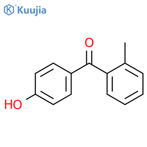 Methanone, (4-hydroxyphenyl)(2-methylphenyl)- structure