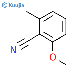 2-Methoxy-6-methylbenzonitrile structure