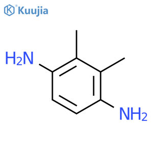 2,3-dimethylbenzene-1,4-diamine structure