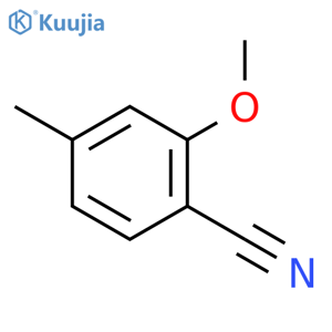 2-Methoxy-4-methylbenzonitrile structure