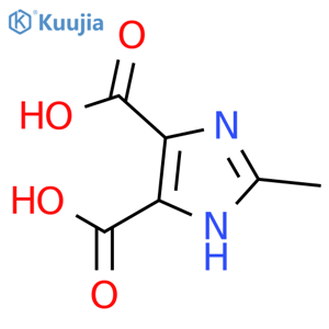 2-Methyl-1H-imidazole-4,5-dicarboxylic acid structure