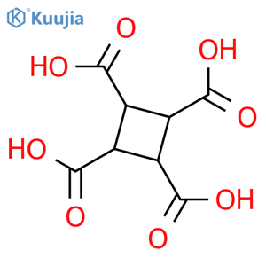 1,2,3,4-Cyclobutanetetracarboxylic acid structure