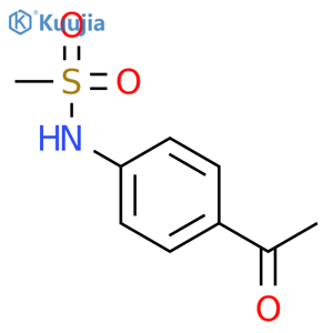 N-(4-Acetylphenyl)methanesulfonamide structure