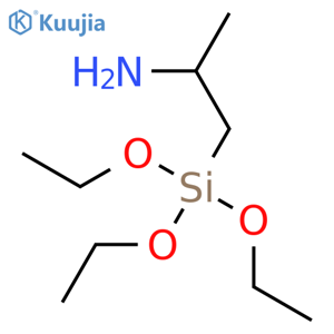 2-Propanamine, 1-(triethoxysilyl)- structure