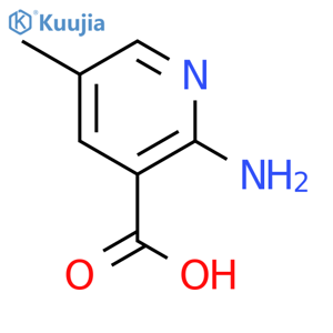 2-Amino-5-methylnicotinic acid structure