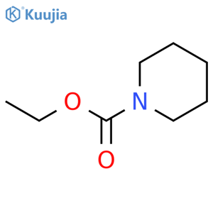 Ethyl 1-piperidinecarboxylate structure
