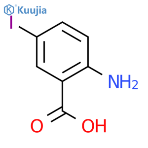 2-Amino-5-iodobenzoic acid structure