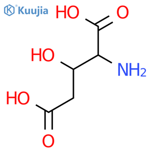 (2S)-2-Amino-3-hydroxypentanedioic acid structure