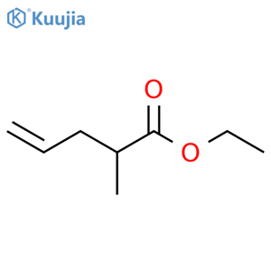 Ethyl 2-methyl-4-pentenoate structure