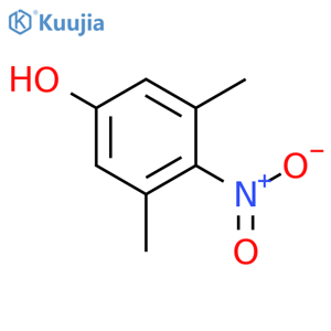 3,5-Dimethyl-4-nitrophenol structure