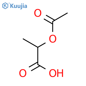 2-Acetoxypropanoic acid structure