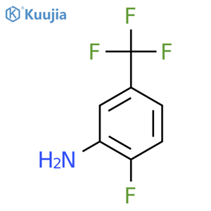 2-Fluoro-5-(trifluoromethyl)aniline structure