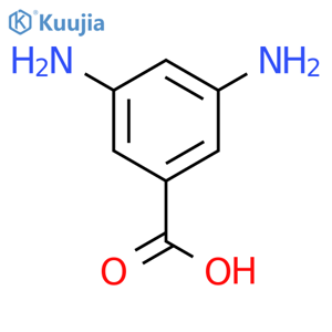 3,5-Diaminobenzoic acid structure