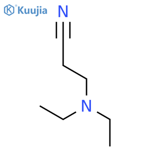 3-(diethylamino)propanenitrile structure