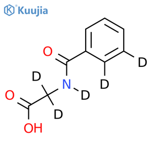 Hippuric Acid-d5 structure