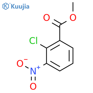 Methyl 2-chloro-3-nitrobenzoate structure