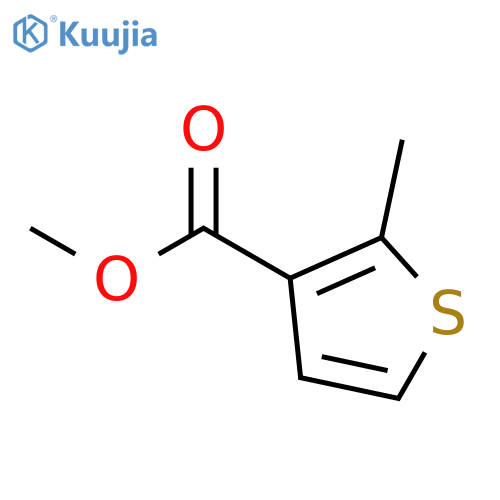 Methyl 2-Methylthiophene-3-carboxylate structure