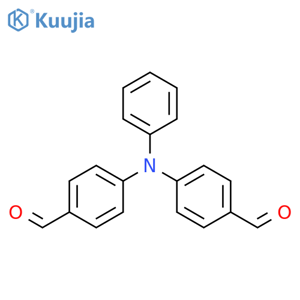 Bis(4-formylphenyl)phenylamine structure