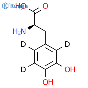 L-DOPA-2,5,6-d3 structure