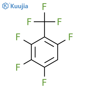 Benzene,1,2,3,5-tetrafluoro-4-(trifluoromethyl)- structure