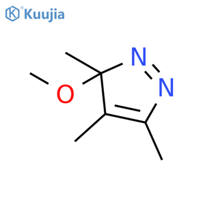 3H-Pyrazole, 3-methoxy-3,4,5-trimethyl- structure