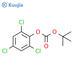 1,1-Dimethylethyl 2,4,6-trichlorophenyl carbonate structure