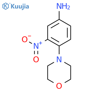 4-(morpholin-4-yl)-3-nitroaniline structure