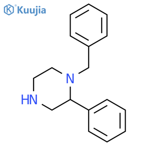 N-1-Benzyl-2-phenyl-piperazine structure